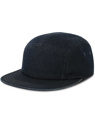 Atlantis Headwear Ruby 5-panelová džínsová čiapka 33.0305 tmavá džínsovina