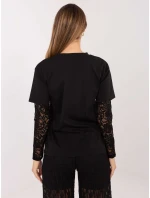 Blúzka MI BZ 4227.61 čierna Blúzka MI BZ 4227.61 čierna
