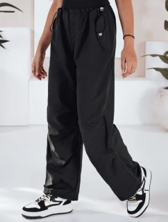 Dámske padákové nohavice DENWER black FashionStreet UY1666