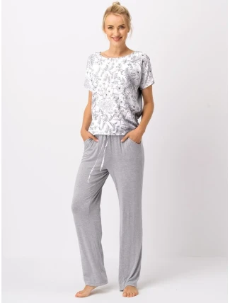 Kľúč LNS 546 A25 Viskózové pyžamo S-XL