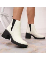 Zateplené topánky Artiker W HBH42 na podpätku