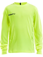 Craft Teamwear Squad Go GK LSL Jersey Jr. Detský brankársky dres s dlhým rukávom 82.5592 flumino Craft Teamwear Squad Go GK LSL Jersey Jr. Detský brankársky dres s dlhým rukávom 82.5592 flumino