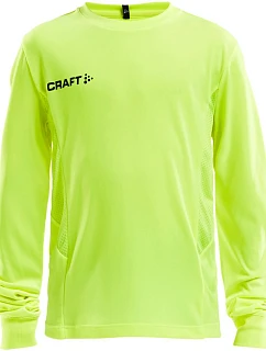 Craft Teamwear Squad Go GK LSL Jersey Jr. Detský brankársky dres s dlhým rukávom 82.5592 flumino