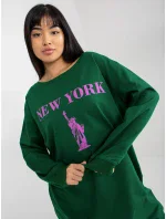 Blúzka VI BL 3212.15X zeleno-fialová