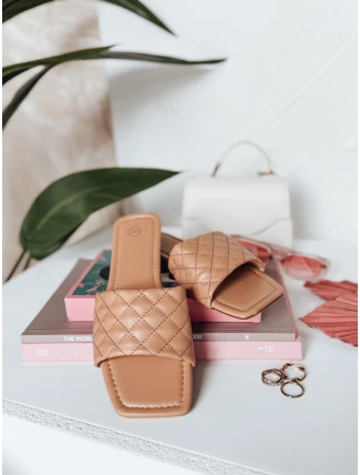 Dámske žabky SATELIVA beige FashionStreet ZY0972 Dámske žabky SATELIVA beige FashionStreet ZY0972