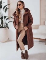Dámska zimná bunda LIKEMIRA prešívaná hnedá FashionStreet TY4927