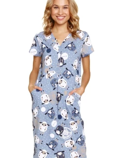 Dámske tehotenské tričko 5271 modré - Doctornap