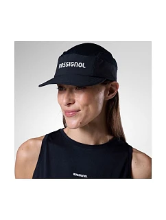 Čiapka s kšiltom ROSSIGNOL Active 5P Cap, čierna
