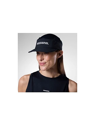Čiapka s kšiltom ROSSIGNOL Active 5P Cap, čierna Čiapka s kšiltom ROSSIGNOL Active 5P Cap, čierna