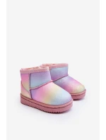 Dziecięce Ocieplane Botki Śniegowce Multikolor Gooby