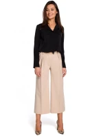 S139 Dámske nohavice Cullotes - béžové