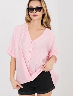 Košeľa s krátkym rukávom model 225510 Taliansko Moda