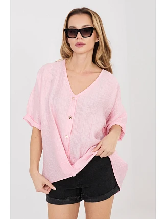 Košeľa s krátkym rukávom model 225510 Taliansko Moda Košeľa s krátkym rukávom model 225510 Taliansko Moda