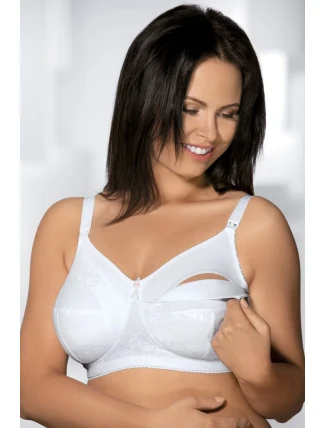 Dámska dojčiace podprsenka 1157 white - AVA