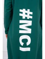 Zelená bunda s potlačou Zelená bunda s potlačou