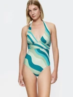 Dámske jednodielne plavky Summer Mix & Match OP Plunge pt - Triumph