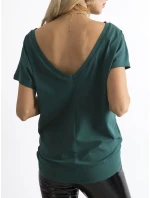 Tričko RV TS 4662.38P tmavozelené Tričko RV TS 4662.38P tmavozelené