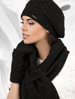 Dámska šatka 01 čierna - Kamea