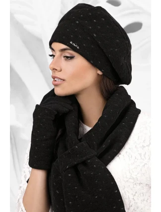 Dámska šatka 01 čierna - Kamea