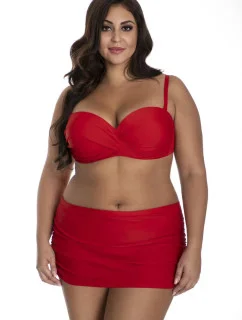 Dámske dvojdielne plavky 614 červené Barontex - Primo