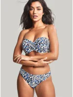 Vrchný diel plaviek Serengeti Bandeau blue animal SW1653 - Panache