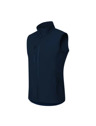 Pánska softshellová vesta Trail (tmavomodrá)