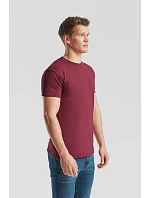 Tričko Fruit of the Loom Super Premium T 16.1044, bordová
