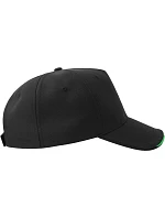 Atlantis Headwear Recy Five Italia 5-panelová čiapka 33.0281 čierna Atlantis Headwear Recy Five Italia 5-panelová čiapka 33.0281 čierna