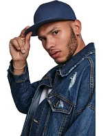 Flexfit 6089OC 6-panelová snapbacková čiapka z organického bavlneného materiálu 55.89OC, tmavomodrá Flexfit 6089OC 6-panelová snapbacková čiapka z organického bavlneného materiálu 55.89OC, tmavomodrá