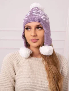 Dámske uši Balbina K381 svetlo fialová