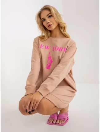 Blúzka VI BL 3212.15X béžová a ružová