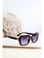 Damskie Cieniowane Okulary Przeciwsłoneczne UV400 Czarne