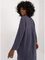 Šaty D73761M30430A tmavomodré Šaty D73761M30430A tmavomodré