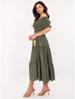 Šaty MI SK A2609.96 khaki Šaty MI SK A2609.96 khaki