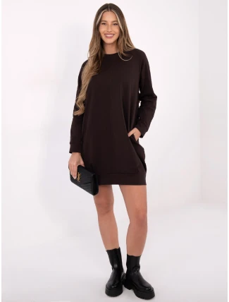 Šaty RV TU 5184.93P tmavo hnedá Šaty RV TU 5184.93P tmavo hnedá