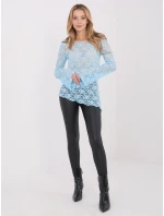 Blúzka PM BZ SF128.50 svetlomodrá Blúzka PM BZ SF128.50 svetlomodrá