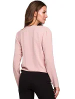 K037 Zavinovacia blúzka - čierna