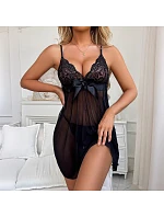 Košeľa Shots De Namour Sheer Lace Babydoll DEN079 S–XL