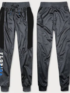 Pánske tmavosivé tepláky (8K199)