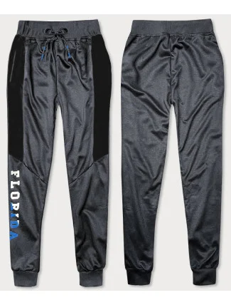 Pánske tmavosivé tepláky (8K199) Pánske tmavosivé tepláky (8K199)