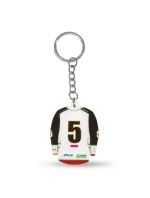 Prívesok na kľúče s hokejovým dresom GKS Tychy (Home) SREBBREKH-GKS
