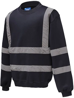 Mikina Yoko HVJ 510 Hi-Vis 79.J510, tmavomodrá