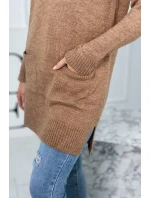 Sveter so stojačikom ťava Sveter so stojačikom ťava