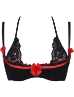 Podprsenka V-8291 čierno-červená - Axami