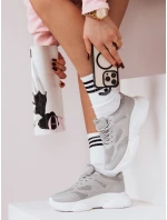 Dámske sivé tenisky RISNA FashionStreet ZY0109 Dámske sivé tenisky RISNA FashionStreet ZY0109