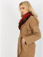 Tunelový šál AT KM K241239.19 hnedá