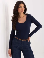 Blúzka WT BZ A1076.15 tmavomodrá