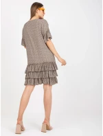 Šaty CHA SK 1420.19 tmavá lila