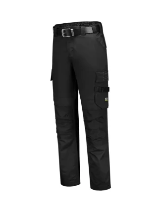 Pracovné nohavice Twill Cordura unisex pracovné nohavice čierne