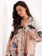 IT košeľa KS 18729.12 svetlo béžová